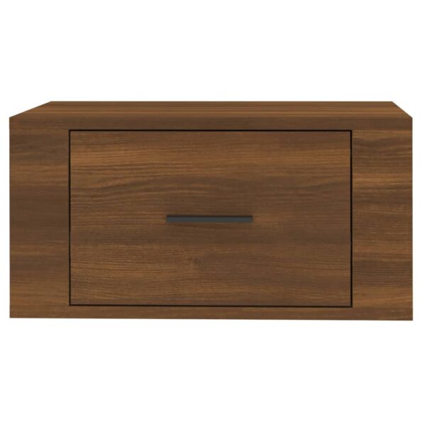 vidaXL Nástenné nočné stolíky 2 ks hnedý dub 50x36x25 cm – Obrázok 7