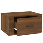 vidaXL Nástenné nočné stolíky 2 ks hnedý dub 50x36x25 cm – Obrázok 8