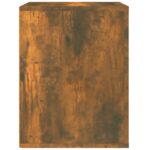 vidaXL Nástenný nočný stolík dymový dub 50x36x47 cm – Obrázok 7