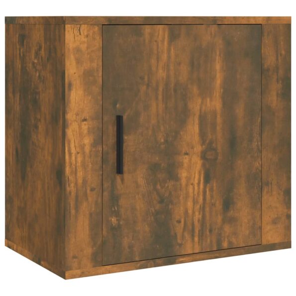 vidaXL Nástenný nočný stolík dymový dub 50x30x47 cm – Obrázok 2