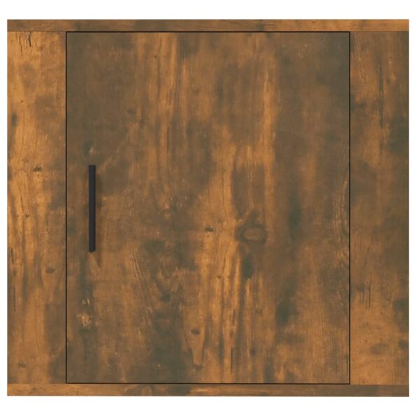 vidaXL Nástenný nočný stolík dymový dub 50x30x47 cm – Obrázok 5