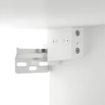vidaXL Nástenné nočné stolíky 2 ks biele 50x36x40 cm – Obrázok 9