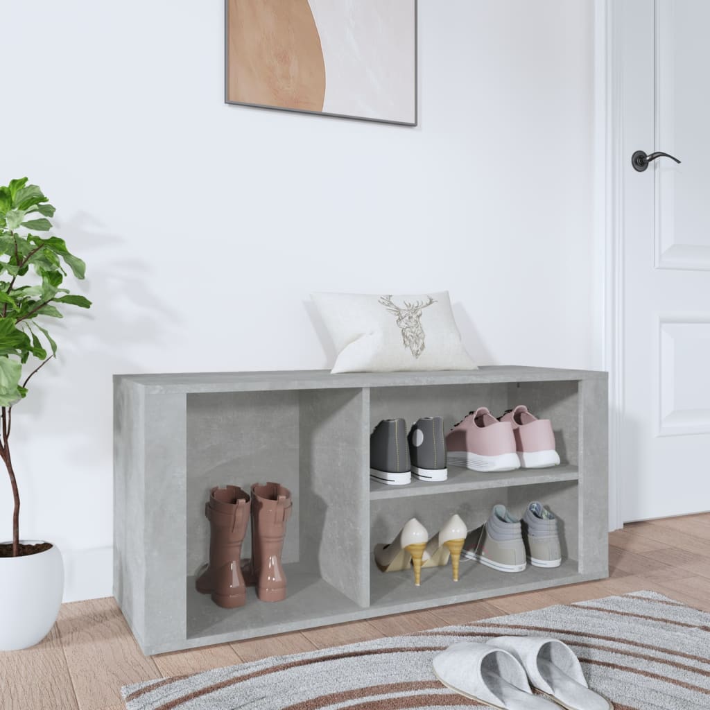 VXL8720287223283_m_en_hd_1.jpg vidaXL Botník betónovo sivý 100x35x45 cm spracované drevo – Obrázok 1