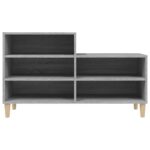 vidaXL Botník sivý dub sonoma 102x36x60 cm spracované drevo – Obrázok 5