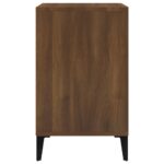 vidaXL Botník hnedý dub 102x36x60 cm spracované drevo – Obrázok 4