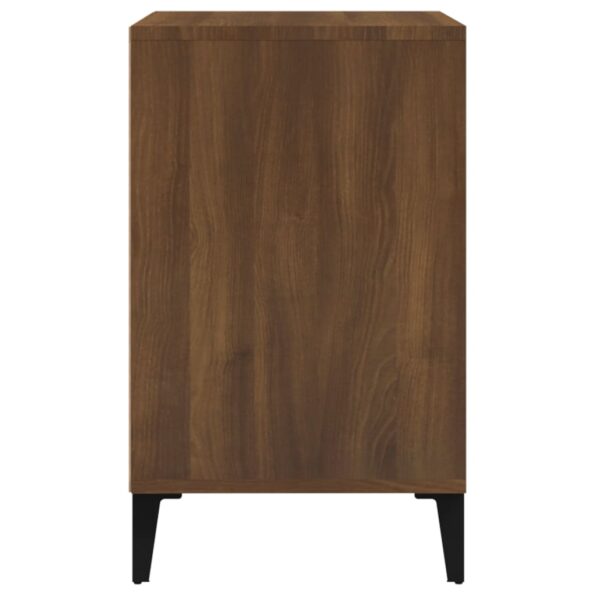 vidaXL Botník hnedý dub 102x36x60 cm spracované drevo – Obrázok 4