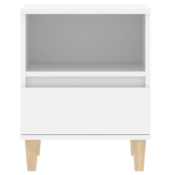 vidaXL Nočné stolíky 2 ks biele 40x35x50 cm – Obrázok 7