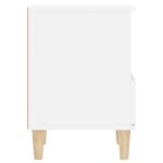 vidaXL Nočné stolíky 2 ks biele 40x35x50 cm – Obrázok 9