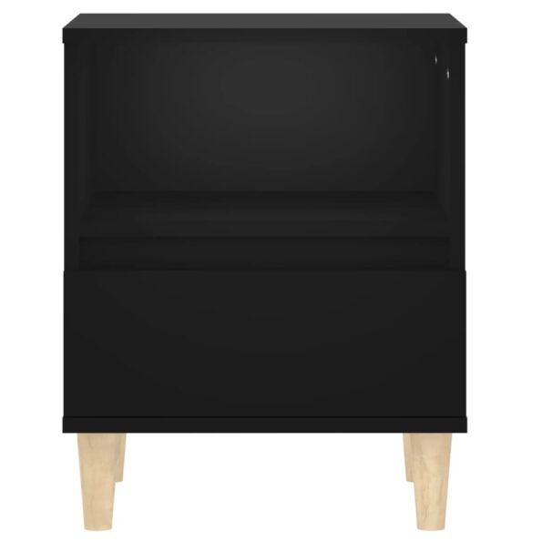 vidaXL Nočné stolíky 2 ks čierne 40x35x50 cm – Obrázok 7