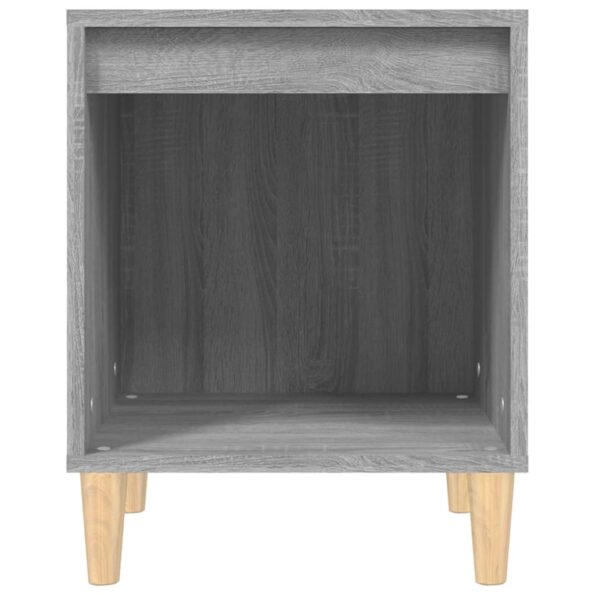 vidaXL Nočný stolík sivý sonoma 40x35x50 cm – Obrázok 5