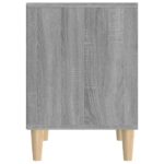 vidaXL Nočný stolík sivý sonoma 40x35x50 cm – Obrázok 6
