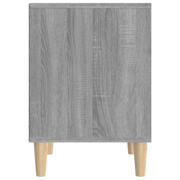 vidaXL Nočný stolík sivý sonoma 40x35x50 cm – Obrázok 6