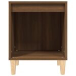 vidaXL Nočný stolík hnedý dub 40x35x50 cm – Obrázok 5