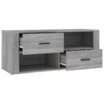 vidaXL TV skrinka sivý dub sonoma 100x35x40 cm spracované drevo – Obrázok 7