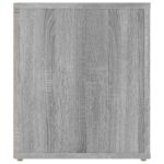 vidaXL TV skrinka sivý dub sonoma 100x35x40 cm spracované drevo – Obrázok 8