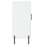 vidaXL Komoda biela 90x34x80 cm kompozitné drevo – Obrázok 7