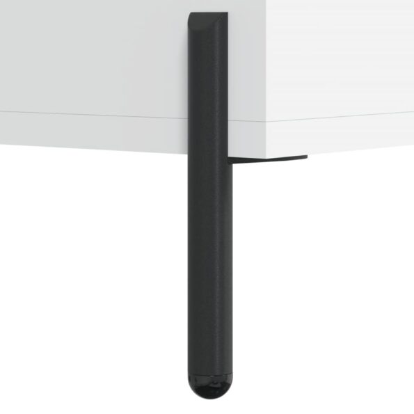 vidaXL Komoda biela 90x34x80 cm kompozitné drevo – Obrázok 11