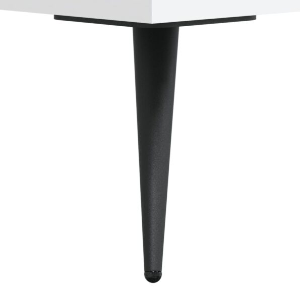 vidaXL Komoda, biela 100x36x60 cm, kompozitné drevo – Obrázok 11