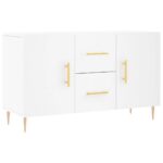 vidaXL Komoda, biela 100x36x60 cm, kompozitné drevo – Obrázok 2