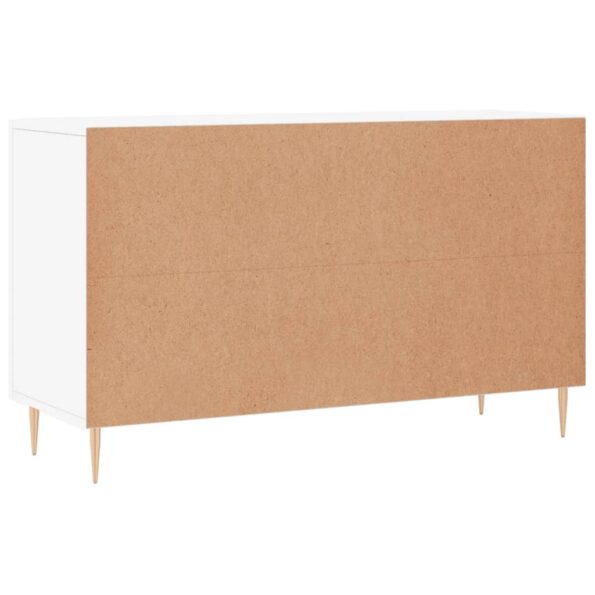 vidaXL Komoda, biela 100x36x60 cm, kompozitné drevo – Obrázok 8