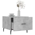 vidaXL Konferenčné stolíky 2 ks betónovo sivé 50x50x40cm kompoz. drevo – Obrázok 4