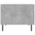 vidaXL Konferenčné stolíky 2 ks betónovo sivé 50x50x40cm kompoz. drevo – Obrázok 8