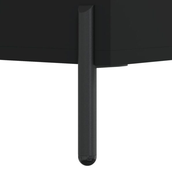 vidaXL Botník čierny 60x35x105 cm kompozitné drevo – Obrázok 10