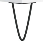 vidaXL Botník biely 30x35x105 cm kompozitné drevo – Obrázok 10