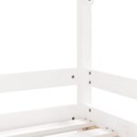 vidaXL Rám detskej postele biely 90x190 cm masívna borovica – Obrázok 7