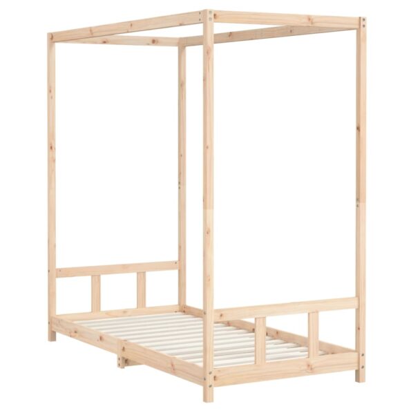 vidaXL Rám detskej postele 90x190 cm masívna borovica – Obrázok 3