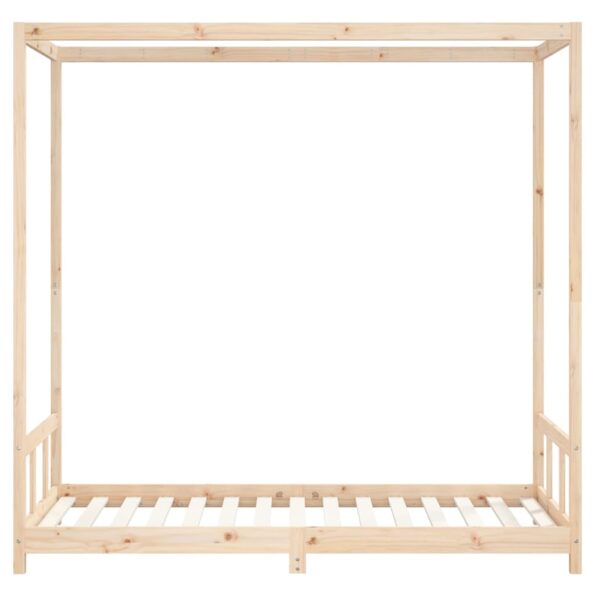 vidaXL Rám detskej postele 90x190 cm masívna borovica – Obrázok 4