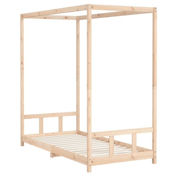 vidaXL Rám detskej postele 90x190 cm masívna borovica – Obrázok 6