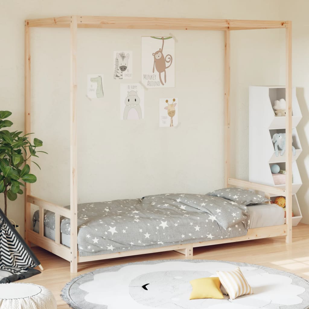 VXL8720845445379_m_en_hd_1.jpg vidaXL Rám detskej postele 90x190 cm masívna borovica – Obrázok 1