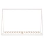 vidaXL Rám detskej postele biely 80x200 cm masívna borovica – Obrázok 4