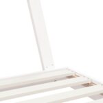 vidaXL Rám detskej postele biely 80x200 cm masívna borovica – Obrázok 7