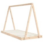 vidaXL Rám detskej postele 90x200 cm masívna borovica – Obrázok 3
