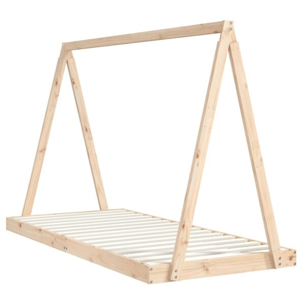 vidaXL Rám detskej postele 90x200 cm masívna borovica – Obrázok 3