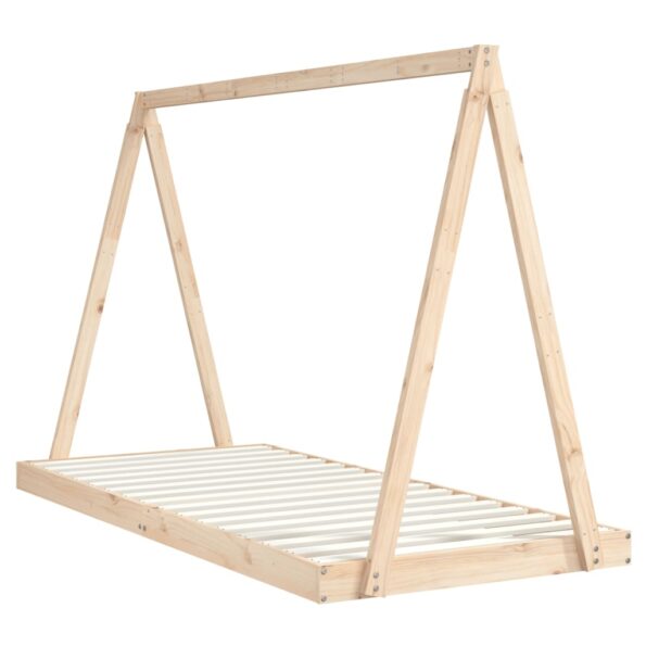 vidaXL Rám detskej postele 90x200 cm masívna borovica – Obrázok 6