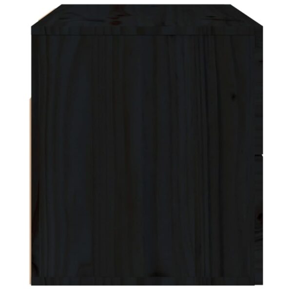 vidaXL Nástenné nočné stolíky 2 ks čierne 50x36x40 cm – Obrázok 7