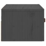 vidaXL Nástenné nočné stolíky 2 ks sivé 40x29,5x22 cm – Obrázok 7