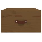 vidaXL Nástenné nočné stolíky 2 ks medovohnedé 40x29,5x22 cm – Obrázok 6