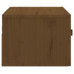 vidaXL Nástenné nočné stolíky 2 ks medovohnedé 40x29,5x22 cm – Obrázok 7