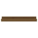 vidaXL Nástenné skrinky 2 ks medovohnedé 80x12x9 cm masívna borovica – Obrázok 4