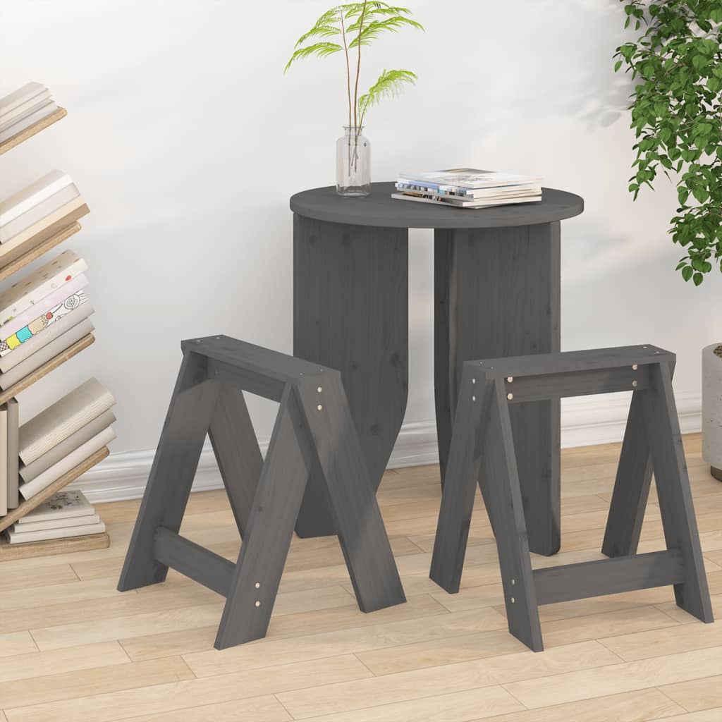 VXL8720845641863_m_en_hd_1.jpg VidaXL Sedadlá 2 ks sivé 40x40x45 cm borovicový masív – Obrázok 1