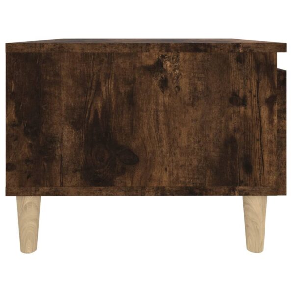 vidaXL Bočný stolík dymový dub 50x46x35 cm spracované drevo – Obrázok 8