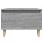 vidaXL Bočný stolík sivý sonoma 50x46x35 cm spracované drevo – Obrázok 6