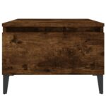 vidaXL Bočné stolíky 2 ks dymový dub 50x46x35 spracované drevo – Obrázok 7