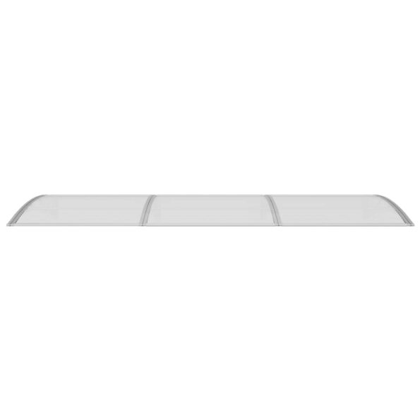 vidaXL Vchodová strieška sivá 300x100 cm polykarbonát – Obrázok 3