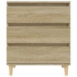 vidaXL Komoda dub sonoma 60x35x70 cm spracované drevo – Obrázok 6