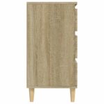 vidaXL Komoda dub sonoma 60x35x70 cm spracované drevo – Obrázok 8